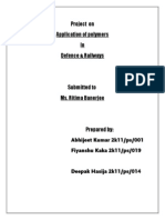 Polymers in Defense and Railways