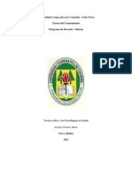 Ensayo Teoria Critica y Los Paradigmas de Kuhn