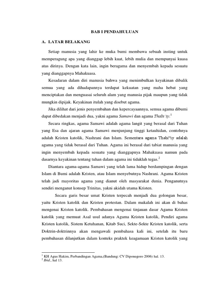 Agama Katolik