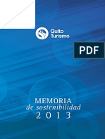 Gestion Memoria de Sostenibilidad QT 2013