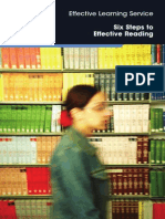Six Steps To Effective Reading PDF