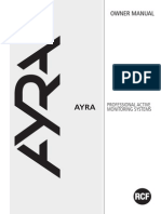 Ayra Monitor Manual RevC
