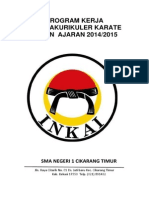 Absensi Ekstrakurikuler Karate