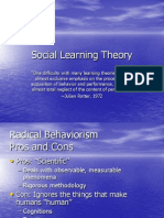 Social Learning Theory