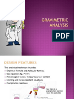 Gravimetric Analysis PPT Chem