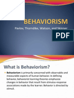 Behaviorism