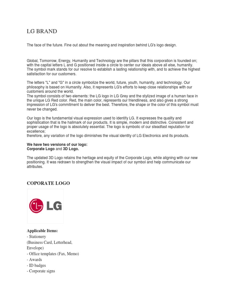 LG Logo, PDF, Logos