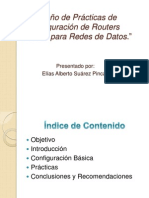 Diseño de Practicas de Configuración de Routers