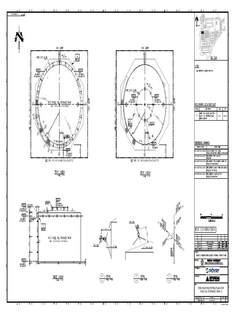 Md1-0-F-750!23!00151 Fire Fighting Piping Plan For Fuel Oil Storage ...