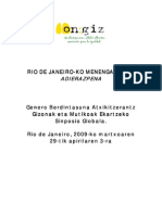 Declaracion de Rio en Euskara 22-10-2009