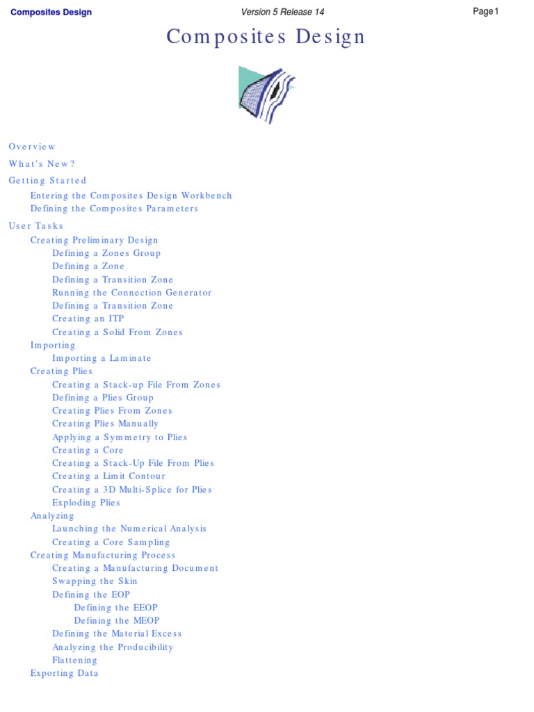Composites Design User's Guide | PDF | Icon (Computing) | Composite ...