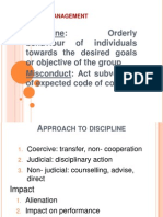 MGT of Discipline