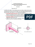 Solution MidTerm 1 Machine Design I 2014