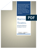 Barroco. Teatro. Tradotto in Italiano.