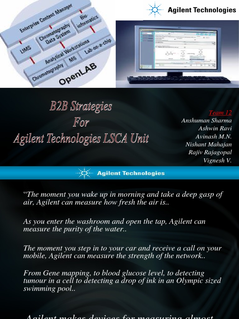 Agilent Technologies | PDF | Analytical Chemistry | Research And