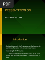 Download Presentation on National Income by priyani SN22963805 doc pdf