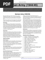 German Infantry '44-'45