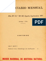 Bate 1971 - Material Litico. Metodología de Clasificación