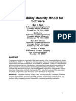 The Capability Maturity Model - CMM