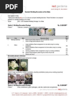 2013 - Hu'u Bar Standard Wedding Decoration