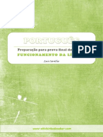 Preparação Para Prova Final de Português 9º Ano 3º Ciclo