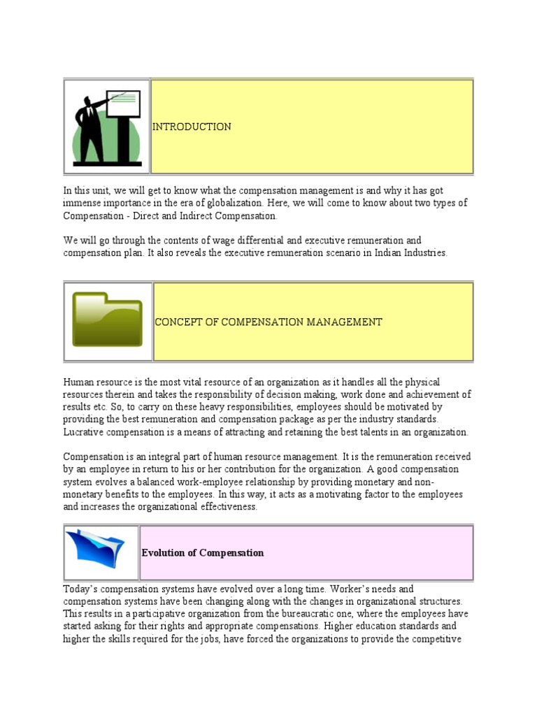 Compensation Management | PDF | Employment | Salary