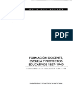 01 - Formación Docente, Escuela y Proyectos Eduactivos - GUÍA ASESOR