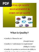 Total Quality Management & Cost of Quality