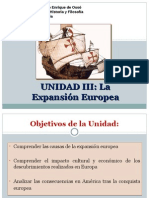 UNIDAD III Expansión Europea