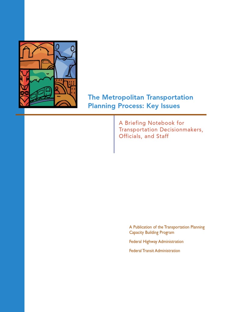 1takehometest The Metropolitan Transportation Planning Process | PDF
