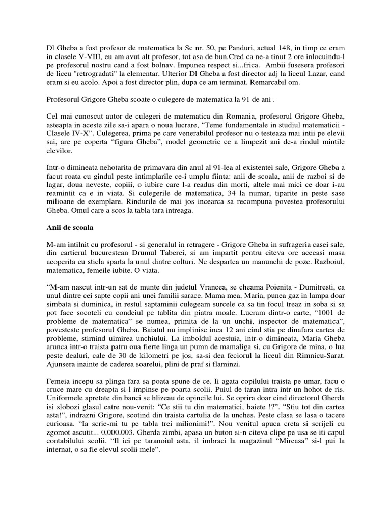 Gheba | PDF