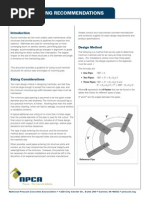 Manhole Sizing Recommendations