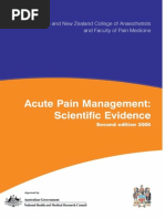 Acute Pain