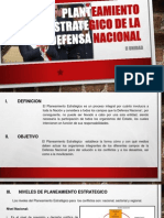 Planteamiento Estrategico de La Defensa Nacional