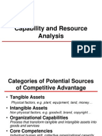 Capability and Resource Analysis1