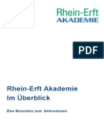 Infobroschüre Über Die Rhein-Erft-Akademie