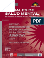 Epidemiología Abancay Peru 2011