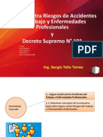 1.1.-Seguro Contra Riesgos Del Trabajo y Enfermedades Profesionales, D.S. 110 y Características Principales