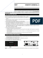 Wall Oven Service Data Sheet