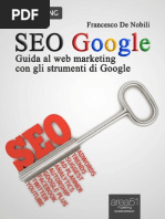 SEO Google. Guida Al Web Marketing Con g - De Nobili, Francesco
