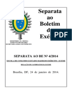 Sepbe4-14 - Relação Inicial Candidatos Admissão Eceme PDF