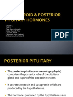 Posterior Pituitary Hormones and Their Functions