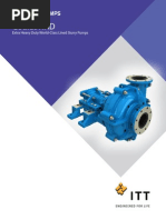Goulds Model XHD - Heavy Duty Slurry Pump