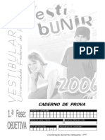 37_caderno_de_prova_1_objetiva_unir_2006