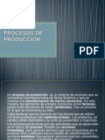 Procesos de Produccion