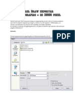 Corel Draw Exportar Gigantografias PDF