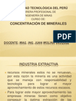 Clase N°1 - Introducción Concentración de Minerales