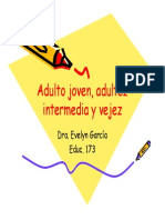 Adulto Joven Adultez Intermedia y Adultez Tardia