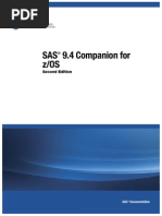 SAS® 9.4 Companion For zOSSecond