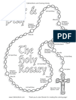 Coloring Rosary